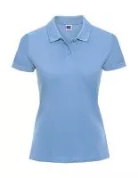 Ladies` Classic Cotton Polo Sky