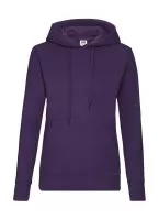 Ladies Classic Kapucnis felső Sweat Lila