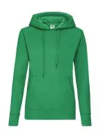 Ladies Classic Kapucnis felső Sweat Kelly Green