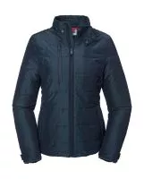 Ladies` Cross Jacket French Navy