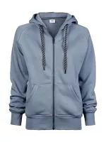 Ladies Fashion Full Zip Hood Flint Stone