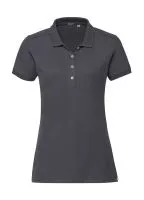 Ladies` Fitted Stretch Polo Szürke