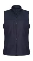 Ladies` Flux Softshell Bodywarmer Navy/Navy