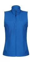 Ladies` Flux Softshell Bodywarmer Oxford Blue