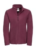 Ladies` Full Zip Outdoor Fleece Burgundy