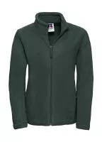 Ladies` Full Zip Outdoor Fleece Bottle Green