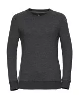 Ladies HD Raglan Sweat Grey Marl