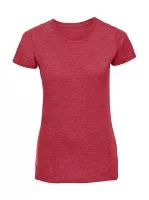 Ladies` HD T Red Marl