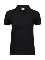 Ladies Heavy Polo Pique Black