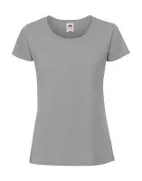 Ladies` Iconic 195 Ringspun Premium T Zinc