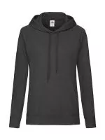 Ladies Lightweight Kapucnis felső Sweat Light Graphite