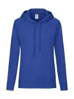 Ladies Lightweight Kapucnis felső Sweat Royal