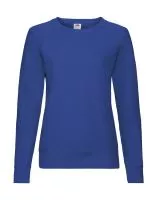 Ladies Lightweight Raglan Sweat Royal