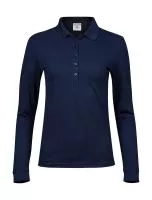 Ladies Luxury LS Stretch Polo