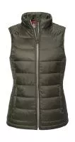 Ladies` Nano Bodywarmer Dark Olive