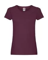 Ladies Original T Burgundy