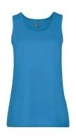 Ladies Performance Vest Azure Blue