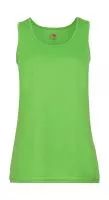 Ladies Performance Vest Lime Green