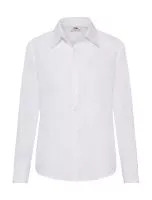 Ladies Poplin Shirt LS