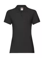 Ladies Premium Polo Black