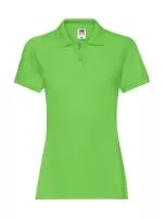 Ladies Premium Polo Lime Green