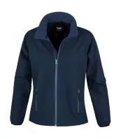 Ladies` Printable Softshell Jacket Navy/Navy