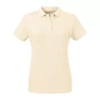 Ladies` Pure Organic Polo Natural