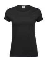 Ladies Roll-Up Tee Black