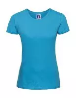 Ladies` Slim T Turquoise