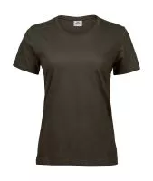 Ladies Sof Tee Dark Olive