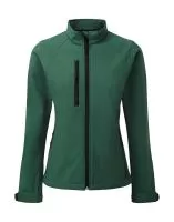 Ladies Softshell Jacket Bottle Green