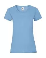 Ladies Valueweight T Sky Blue