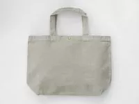 Large Canvas Shopper Neutral Grey