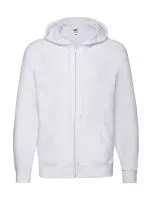 Lightweight Kapucnis felső Sweat Jacket Fehér