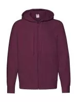 Lightweight Kapucnis felső Sweat Jacket Burgundy