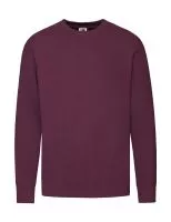 Lightweight Set-In Sweat Burgundy