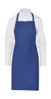 LISBON 100% Cotton Bib Apron Royal