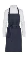 LISBON - Organic Heavyweight Bib Apron with Pocket Navy