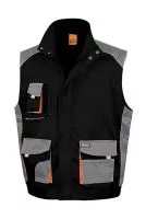 LITE Gilet Black/Grey/Orange