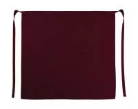 LONDON Long Bistro Apron Burgundy