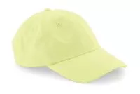 Low Profile 6 Panel Dad Cap Pastel Lemon