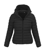 Lux Padded Jacket Women Black Opal