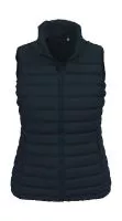 Lux Padded Vest Women Blue Midnight