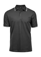 Luxury Stripe Stretch Polo