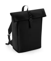 Matte PU Rolltop Backpack