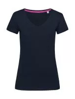 Megan V-neck Marina Blue