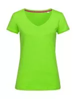 Megan V-neck Green Flash