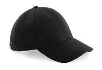 Melton Wool 6 Panel Cap Black