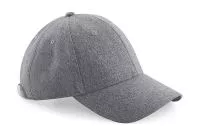 Melton Wool 6 Panel Cap Grey