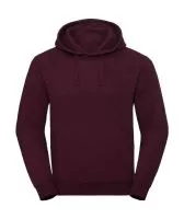 Men`s Authentic Melange Kapucnis felső Sweat Burgundy Melange